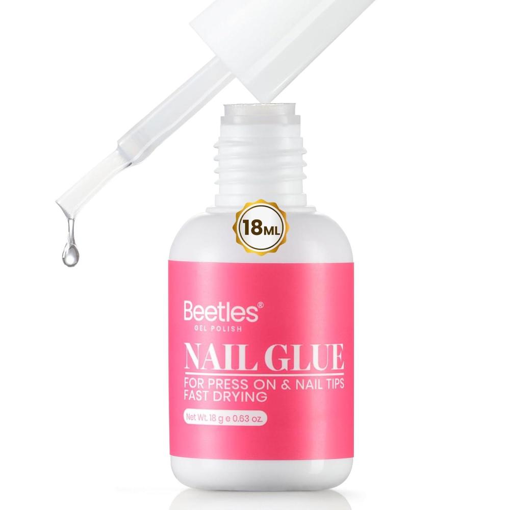 imageBeetles Cat Eye Press On Nails  Enchanted Aurora  7 Colors Medium Almond Press On Nails  16 Sizes 224 Pcs Natural Salon Quality For Red Blue Purple Nails St Patrick DayZ18ML Super Strong Nail Glue