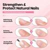 imageBeetles Builder Gel Nail KitJuicy Tint 6 Colors Jelly Pink Nude Builder Gels Apex Thickening Extension Strengthen Weak Nails for Beginners DIY SalonSpring Nails at HomeUV amp LED Lamp NeededClear