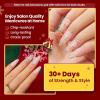 imageBeetles Builder Gel Nail KitJuicy Tint 6 Colors Jelly Pink Nude Builder Gels Apex Thickening Extension Strengthen Weak Nails for Beginners DIY SalonSpring Nails at HomeUV amp LED Lamp NeededB5HEMA FreeWhite Red Glitter