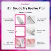 imageBeetles Glass Nail File for Natural Nails 3 Pack  DoubleSided Crystal Nail Files with Case Etched Gentle Nails Care for Shaping amp Polishing Manicure Washable Reusable Glass Fingernail Files03 Pcs Nail Files and Buffers