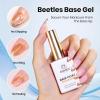 imageBeetles HEMAFree Gel Top and Base Coat 15ml TPO Free No Wipe Clear Glossy Gel Nail Polish Set Long Lasting Soak Off UV Lamp Upgraded Safe LowSensitivity Formula Nail Gifts for Women6 Pcs HemaFree Gel Base  Top Coat  Nail