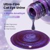 imageBeetles Lagoons Blush Purple Cat Eye Gel Nail Polish  15ML Purple Cat Eye Glitter Gel Polish Magnetic Shimmer Effect Soak Off UV Nail Art Design Salon DIY Manicure Gift for WomenAMystic Amethyst
