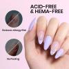 imageBeetles Liner Gel Top Coat  Decoration Sealing Precision Nail Gel with Fine Brush for Detailed Designs Strong Adhesion for Mirror Chrome Powder Rhinestones amp Gap Filling UV Light CureClear Protein Nail Prep Dehydrator and Primer