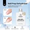 imageBeetles Liner Gel Top Coat  Decoration Sealing Precision Nail Gel with Fine Brush for Detailed Designs Strong Adhesion for Mirror Chrome Powder Rhinestones amp Gap Filling UV Light CureClear 10ml Gel Nail Glue Kit
