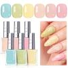 imageBeetles Pastel Nail Polish Set  Butter Kiss 6 Colors Glitter Spring Nail Polish Quick Dry Set Spring Nails Art Long Lasting Shine DIY Manicure Easter Nails Gift for Her0Pistachio Whispers