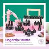 imageBeetles Pink Gel Polish Set  Loves Prism 25 Color Pink Gel Polish Set with Nail Tools White Red Glitter Pearl Spring Nail Gel Salon DIY Soak Off UV Nail Lamp Easter Gifts for Women00 Fingertip Palette