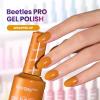 imageBeetles Pro Shimmer Gel Polish  Emotional Support Red Cherry Mocha Burgundy Color 20ML Glitter Gel Polish UV Nail Lamp Cure Needed Nail Arts SalonQuality Shine Long LastingWrapped Up