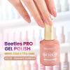imageBeetles Pro Shimmer Gel Polish  Emotional Support Red Cherry Mocha Burgundy Color 20ML Glitter Gel Polish UV Nail Lamp Cure Needed Nail Arts SalonQuality Shine Long LastingBeige