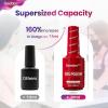 imageBeetles Pro Shimmer Gel Polish  Emotional Support Red Cherry Mocha Burgundy Color 20ML Glitter Gel Polish UV Nail Lamp Cure Needed Nail Arts SalonQuality Shine Long LastingSafe but Spicy