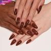 imageBeetles Pro Shimmer Gel Polish  Emotional Support Red Cherry Mocha Burgundy Color 20ML Glitter Gel Polish UV Nail Lamp Cure Needed Nail Arts SalonQuality Shine Long LastingEspresso Confession