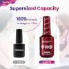 imageBeetles Pro Shimmer Gel Polish  Emotional Support Red Cherry Mocha Burgundy Color 20ML Glitter Gel Polish UV Nail Lamp Cure Needed Nail Arts SalonQuality Shine Long LastingDrama Fix