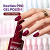 imageBeetles Pro Shimmer Gel Polish  Emotional Support Red Cherry Mocha Burgundy Color 20ML Glitter Gel Polish UV Nail Lamp Cure Needed Nail Arts SalonQuality Shine Long LastingMake It Happen