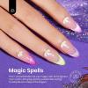 imageBeetles Romantic Galaxy Cat Eye Gel Nail Polish Set  6 Colors Glitter Gel Polish Kit Pink Blue Purple Red Green Velvet Gel Magnet Soak Off UV French Nail Art Manicure Spring Summer Gift for Women0  6 Colors Cat Eyes Magic Spells