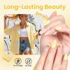 imageBeetles Soft Butter Yellow Nail Polish  051Fl Oz15ML Pastle Yellow Nail Polish Quick Dry for Spring Nails LongLasting Pastel Nails Fingernail Art Effect for Manicure Salon0Soft Butter Yellow