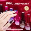 imageBeetles Stardust Whisper Cat Eye Gel Nail Polish Set  6 Colors Spring Gel Polish Kit Glitter Cat Eye Pink Blue Purple Red Green Velvet Gel Magnet Soak Off UV French Nail Art Manicure Gift for Women000Velvet Reveria