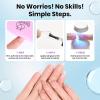 imageBeetles Super Strong Nail Glue for Press On Nails No UV Light Needed 2Pcs 10g Quick Drying Semi Solid Nail Glue Strong Hold for False amp Acrylic Nails022Pcs 10ml Gel Nail Glue