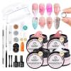 Beetles Bubblegum Glow 3D Nail Art Gel Kit