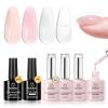 B2-HEMA Free|Clear Sheer Pink & White
