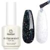 Iridescent Silver Mix Glitter Top Coat