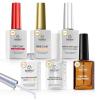 6 Pcs Hema-Free Gel Base & Top Coat & Nail