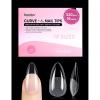 0-2-Medium Almond 320pcs (Curve-EX Nail Tips)