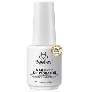 imageBeetles Liner Gel Top Coat  Decoration Sealing Precision Nail Gel with Fine Brush for Detailed Designs Strong Adhesion for Mirror Chrome Powder Rhinestones amp Gap Filling UV Light CureClear Nail Dehydrator