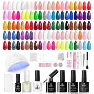 imageBeetles Pink Gel Polish Set  Loves Prism 25 Color Pink Gel Polish Set with Nail Tools White Red Glitter Pearl Spring Nail Gel Salon DIY Soak Off UV Nail Lamp Easter Gifts for Women0 1Style Manifesto