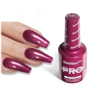 imageBeetles Pro Shimmer Gel Polish  Emotional Support Red Cherry Mocha Burgundy Color 20ML Glitter Gel Polish UV Nail Lamp Cure Needed Nail Arts SalonQuality Shine Long LastingOut of Reach