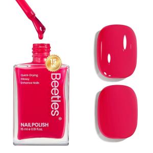 imageBeetles Soft Butter Yellow Nail Polish  051Fl Oz15ML Pastle Yellow Nail Polish Quick Dry for Spring Nails LongLasting Pastel Nails Fingernail Art Effect for Manicure SalonHot Pink  Neon Pink