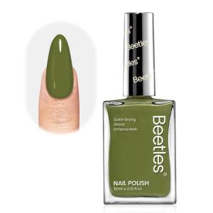 imageBeetles Soft Butter Yellow Nail Polish  051Fl Oz15ML Pastle Yellow Nail Polish Quick Dry for Spring Nails LongLasting Pastel Nails Fingernail Art Effect for Manicure SalonSerene Green