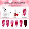 imageBeetles Blooming Gel for Nails  Easy Blooming Nail Art Gel for Floral amp Marble Designs UVLED Cure Soak Off DIY at Home Gift for WomenBlooming Gel