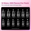 imageBeetles Gel Nail Kit EtchX Coffin Medium 288pcs 12 Sizes Nail Tips 3Pcs 15ml HEMAFree Nail Glue Top Coat amp Base Gel Set with Mini Lamp Press On Nail Long Lasting Extension DIY Set at Home11 Coffin Medium 288pcs Etch X Nail Kit