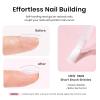 imageBeetles HEMAFREE amp TPO FREE Builder Nail GelPeach Skin 2 Colors Strengthening Nails Building Apex amp Extension Clear amp Jelly Nude Pink Builder Gels for Beginner DIY Salon at Home UV amp LED Lamp NeedA6HEMA FreeMilky White