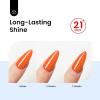 imageBeetles Hema Free Gel Top Coat 2Pcs 15ml  2026 Upgraded Formula Long Lasting No Wipe Top Coat UV LED Gel Polish for DIY at Home amp Salon Manicure0Clear Gel Top Coat 15ML