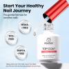 imageBeetles Hema Free Gel Top Coat 2Pcs 15ml  2026 Upgraded Formula Long Lasting No Wipe Top Coat UV LED Gel Polish for DIY at Home amp Salon Manicure1 Pcs 15ml HemaFree Gel Top Coat