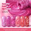 imageBeetles Pink Nail Polish Set  Hearts Aflutter 6 Colors Hot Pink Red Quick Dry Light Pink Spring Nails Polish Set Salon Long Lasting Glitter Gifts for Her0Hearts Aflutter