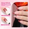 imageBeetles Red Chrome Nail Powder Mirror Effect Chrome Powder for Nails Metallic Red Gel Polish Nail Art DIY Decoration Gifts for Women1Clear