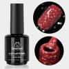imageBeetles Sweet Crush Glow Pink Cat Eye Gel Nail Polish  15ML Valentines Gel Polish Glitter Pink Cat Eye with Heartshaped Magnet Shimmer Effect Soak Off UV Nail Art DIY Manicure Gifts for Women20Ruby Crown