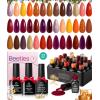 imagebeetles Gel Polish Set  EVeryday Muse Collection 20 Colors 15ML Pink Yellow Blue Spring Colors Gel Set with Base Top Coat Trendy Colors Uv LED Lamp Salon DIY at Home Nails Gifts for Women00 Mirror of Soul