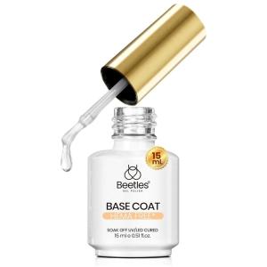imageBeetles Hema Free Gel Base Coat 15ml  2026 Upgraded Formula Base Coat Soak Off UV LED Long Lasting Gel Polish for DIY Home amp Salon Nail Art Manicure Gift for women15ml HemaFree Gel Base Coat
