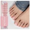 04-S Square Toenails-Charm French