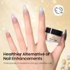 imageBeetles Nail Dip Powder Kit for Building An Apex Clear Dipping Powder with 2 in 1 Base Top Coat Activator Dip System Nail Extension Nail French Manicure Dip Manis Nail Art Kit for Nail StarterLuxury Radiance