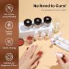 imageBeetles Nail Dip Powder Kit for Building An Apex Clear Dipping Powder with 2 in 1 Base Top Coat Activator Dip System Nail Extension Nail French Manicure Dip Manis Nail Art Kit for Nail StarterEspresso Glow