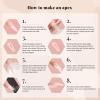 imageBeetles Nail Dip Powder Kit for Building An Apex Clear Dipping Powder with 2 in 1 Base Top Coat Activator Dip System Nail Extension Nail French Manicure Dip Manis Nail Art Kit for Nail StarterBuilding An Apex