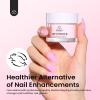 imageBeetles Nail Dip Powder Nude Color 201Oz57g Basic Natural Pastel Dipping Powder Crystal French Nail Art Starter Summer Manicure Salon DIY at Home LongLasting No Lamp Needed Oat MilkNatural Pink