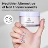 imageBeetles Nail Dip Powder Nude Color 201Oz57g Basic Natural Pastel Dipping Powder Crystal French Nail Art Starter Summer Manicure Salon DIY at Home LongLasting No Lamp Needed Oat Milk57g Glass Glow