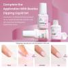 imageBeetles Nail Dip Powder Nude Color 201Oz57g Basic Natural Pastel Dipping Powder Crystal French Nail Art Starter Summer Manicure Salon DIY at Home LongLasting No Lamp Needed Oat MilkNatural Pink