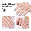 imageBeetles Nail Dip Powder Nude Color 201Oz57g Basic Natural Pastel Dipping Powder Crystal French Nail Art Starter Summer Manicure Salon DIY at Home LongLasting No Lamp Needed Oat Milk57g Glass Glow