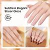 imageBeetles Nail Dip Powder Nude Color 201Oz57g Basic Natural Pastel Dipping Powder Crystal French Nail Art Starter Summer Manicure Salon DIY at Home LongLasting No Lamp Needed Oat Milk57g Oat Milk