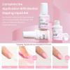 imageBeetles Nail Dip Powder Nude Color 201Oz57g Basic Natural Pastel Dipping Powder Crystal French Nail Art Starter Summer Manicure Salon DIY at Home LongLasting No Lamp Needed Oat MilkClassic Elegance
